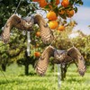 Vicsiyi Owls to Keep Birds Away: 3 Pack Fake Owls