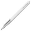 LAMY NOTO 283 Simple Ballpoint Pen Plastic White/Silver with Triangular