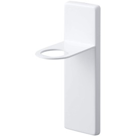 Yamazaki 4869 Suction Cup Dispenser Holder, White, Approx. W2.0 x D 3.3 x H 6.5 inches (5 x 8.5 x 16.5 cm), Tower, Floating Storage