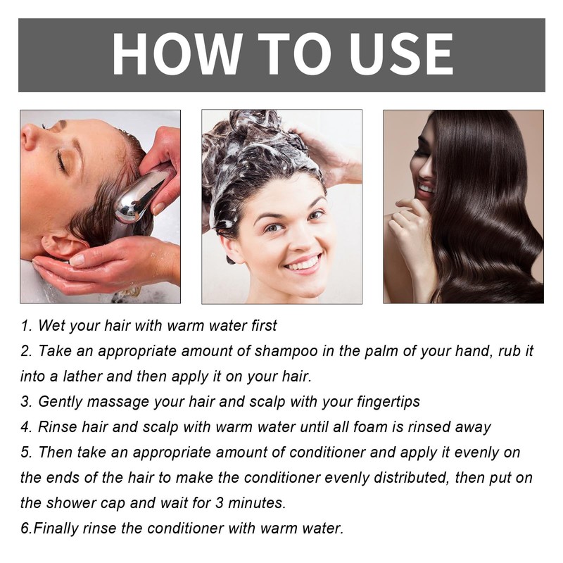 Onion Biotin Rosemary Shampoo Set, Scalp Nourishment & Hair Vitality,