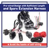 Pre-wired ATV UTV Turn Signal Kit, Universal Dirt Bike Street