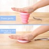 SWYSGS Folding Cup with Lid Reusable Foldable Cup Outdoor Camping