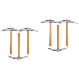 SAFIGLE 6 Pcs Pickaxe Shovel Foam Hatchet Props Pickaxe Props Inflatable Pickaxe Toy Gnome Pickaxe Cosplay Prop Fake Pickaxe Prop Pickaxe Decoration Weeding Mattock Hoe Pick Sponge