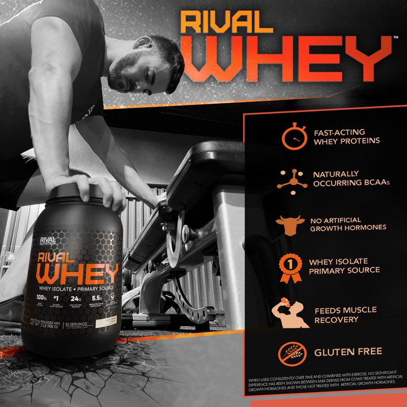 Rival Whey Chocolate Peanut Butter 5lb