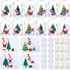 Shappy 12 Set Valentine's Day Snow Globe Craft Kit DIY