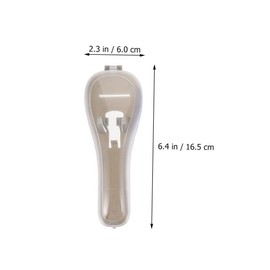 TOVINANNA Lightweight Portable 2 Pack Shaver Case Travel Holder Protective Cover