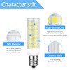 DiCUNO E12 5W LED Bulb, 50W Halogen Equivalent Daylight White