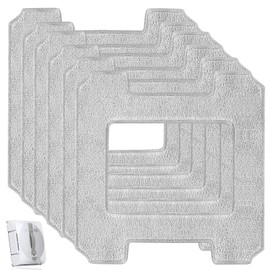 SHACHENH Pack of 6 Cleaning Pads for Winbot W1 / W1 Pro / W2 / W2 Omni Wipes for Window Cleaning Robot Cleaning Cloth for Cleaning Agents, Microfibre Replacement Wipes for