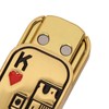 Slider Stress Relief Toy Triple Layered Portable Magnetic Push Clicker