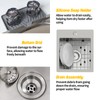 Small Black Kitchen Sink,13x15 Inch Stainless Steel Drop In Topmount