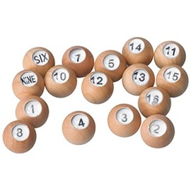 Action Wooden Pill Set in Blister Pack