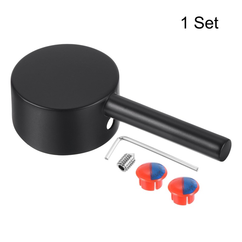 uxcell Single Lever Faucet Handle for 40mm Cartridge, Zinc Alloy