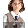 BOBOYOYO Boys Argyle Sweater Vest 100% Cotton School Uniform Vest