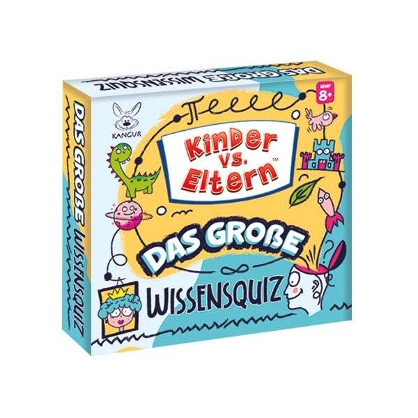 KANGUR Card Game Family Quiz for Children and Adults Quiz