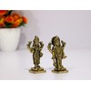 eSplanade Brass Lakshmi Narayan Pair - Lord Vishnu with Laxmi
