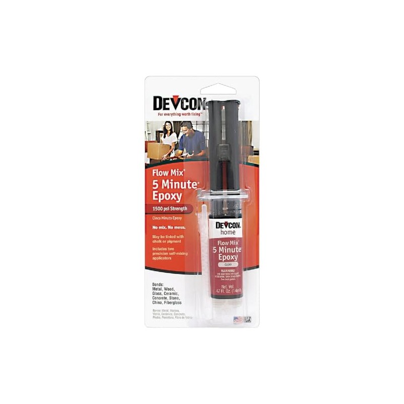 Devcon Home 5 Minute High Strength Epoxy .47 oz.