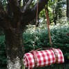 Namvo Picnic Blanket Strap Pu Leather Strap With Adjustable Shoulder