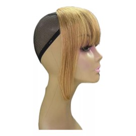 Veloce Flequillo Postizo Falso Veloce Rubio Natural Virgen Clip On