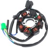 Trkimal Ignition Stator Magneto 5 Wire DC 8-Pin Coil for