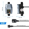 Automatic Pump Pressure Regulator, briidea Electronic Pump Control Pressure Switch