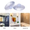 20PC Clear Suction Cups Mushroom Head Plastic Sucker Pads Kitchen