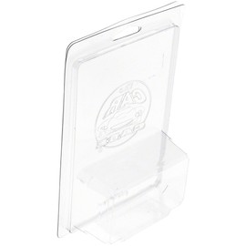 Protech SSCARS-2 Storage/Display Space Saver Car Case for Carded Hot Wheels, 4.25" W x 6.5" H x 1.25" D, 25-Pack