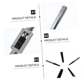 TEHAUX 11pcs Screw Extractor Kit Broken Screw Remover with Spiral Flute Design Portable Storage Box Included for Easy Organization