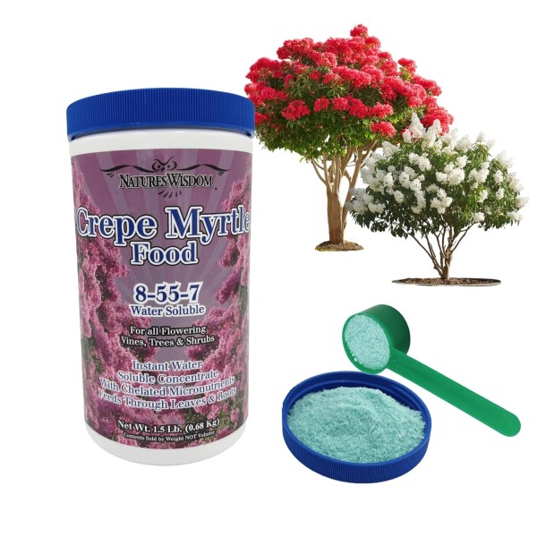 Does not apply Crepe Myrtle Tree 8-55-7 Water Soluble Fertilizer