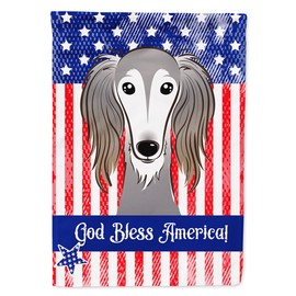 Caroline's Treasures BB2159CHF Saluki Flag Canvas House Size, Large, Multicolor