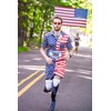 Zesties Male Romper (Large, American Flag)