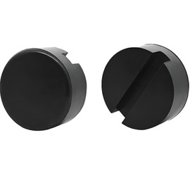 BRIOTA 2 Pieces Car Jack Rubber Pad, Universal Rubber Car Jack Pad Lifting Platform Rubber Pad, Rubber Jack Pad Adapter for Trolley Jack & Lifting Platform (75 x 75 x 35 mm)