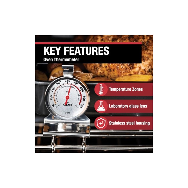 Termómetro de Horno ProAccurate DOT2 con certificación NSF., ProAccurate termómetro