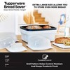 TUPPERWARE BrotMax 2 weiß schwarz Brotkasten Brotwächter Brot Max Kasten