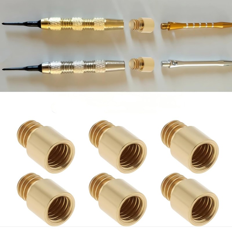 Durlo 20 PCS 1.0g Brass Dart Weights, Weights Adjuster with