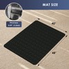 Vicwe Office Chair Mat for Carpet, 48" x 40"Anti-Slip Waterproof