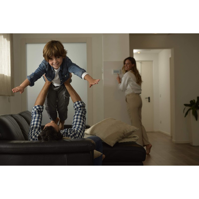 CAME TH/550 WH Touchscreen Thermostat, Digital Room Thermostat with WLAN