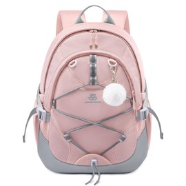 LOVEVOOK School Backpack for Teen Girls, Waterproof Student Backpack Purse, Cute Kid Bookbag with Chest Strap, Back to School Backpacks Fit 15.6 Inch Laptop, College Travel Back Pack Casual Daypack