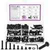 149 Pcs M6 Screws Set, M6 Bolts and Nuts Set,