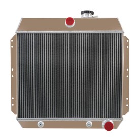 ASCIUTTA 3 Row Aluminum Radiator Fit for 1949-1954 Chevy Bel Air Fleetline Styleline Deluxe One-Fifty/Two-Ten Series AT 4954,CC4954,DPI4954,CU4954,MC4954