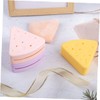 VICASKY Makeup Sponge Holder Triangular Cosmetic Sponge Storage Box Durable