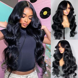 26 Inch Body Wave Lace Front Wigs Human Hair 13x4 HD 202% Density Lace Frontal Wig Pre Plucked with Baby Hair