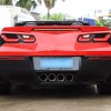 car-attention For 2014-2019 C7 Corvette Rear Tail Light Blackout Kit
