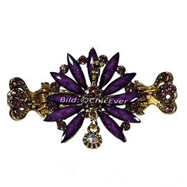 Striking Metal & Rhinestone Acrylic Hair Clip Hair Slide Hair Clip 8168d