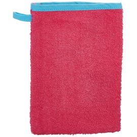Playshoes Unisex Children's Terry Cloth Wash Mitt Shark 340083, 18 - Pink