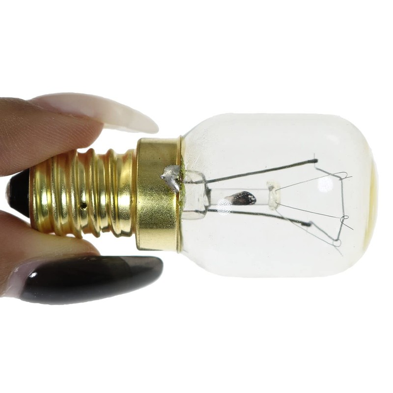 SQXBK 6PCS T25 Microwave Light Bulbs Warm White Incandescent Light