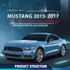 PIT66 Front Engine Splash Shield Compatible with Ford Mustang EcoBoost