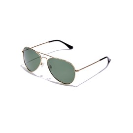 HAWKERS Hawk Sunglasses for Men and Women, Green Polarized · Gold Ct