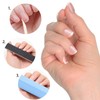 Tbestmax 100 Pcs Orange Sticks for Nails Double Sided Multi