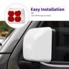 SQQP Side Mirror Cover, Rearview Mirrors Decoration Trim Kit Fit