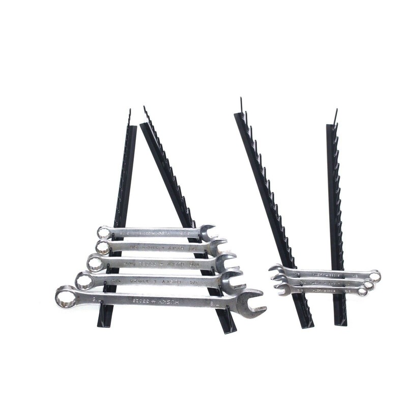 FocalTop Wrench Holder Rail Set Holds 40 Tools Hand Storage